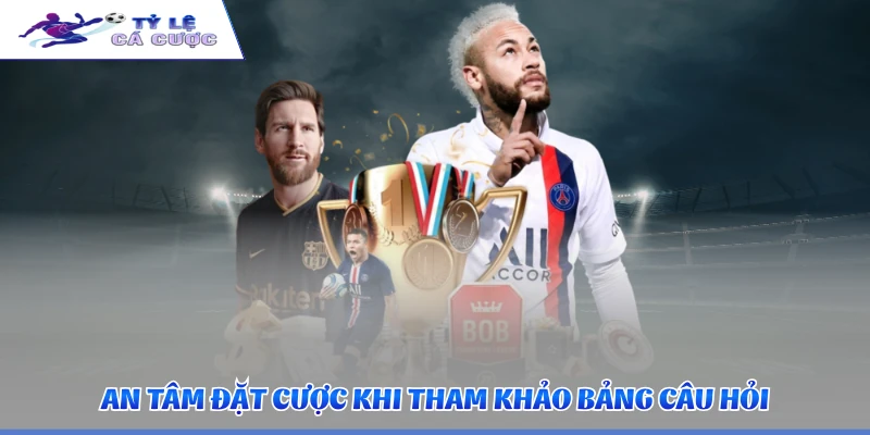 An tâm đặt cược khi tham khảo bảng câu hỏi