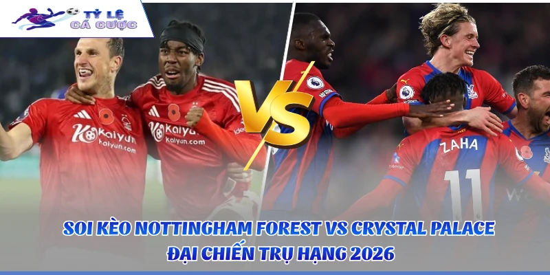 Soi Kèo Nottingham Forest Vs Crystal Palace - Đại Chiến Trụ Hạng 2026