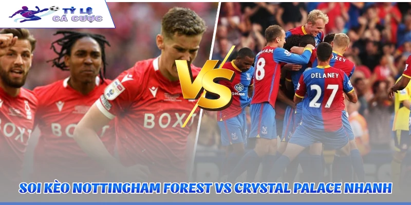 Soi kèo Nottingham Forest vs Crystal Palace nhanh